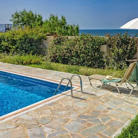 Beachfront Elsa-90m To Main Square * Platanias (Crete)
