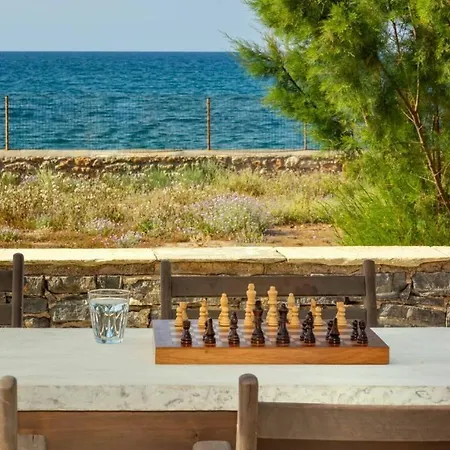 Beachfront Elsa-90m To Main Square Platanias (Crete)
